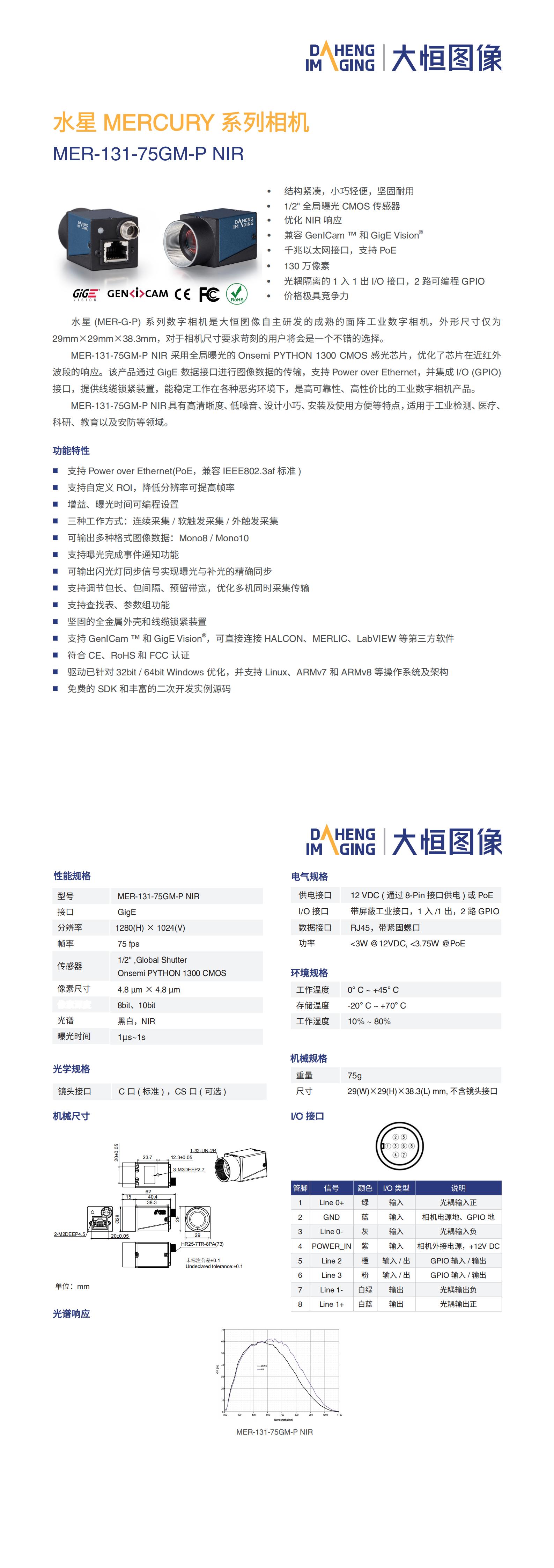 MER-131-75GM-P NIR-Datasheet-CN_V21.11.17_00