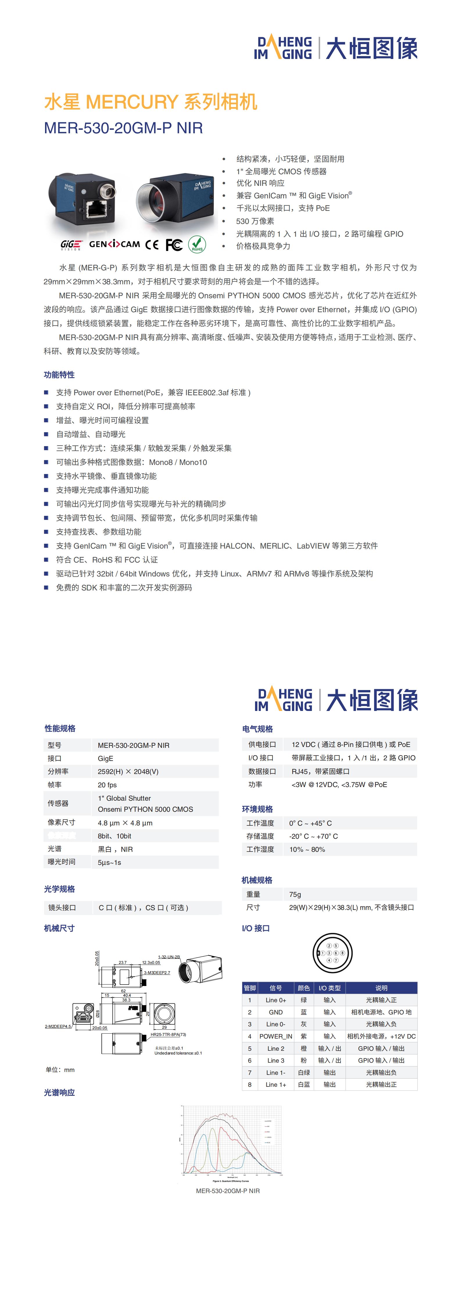 MER-530-20GM-P NIR-Datasheet-CN_V21.11.17_00